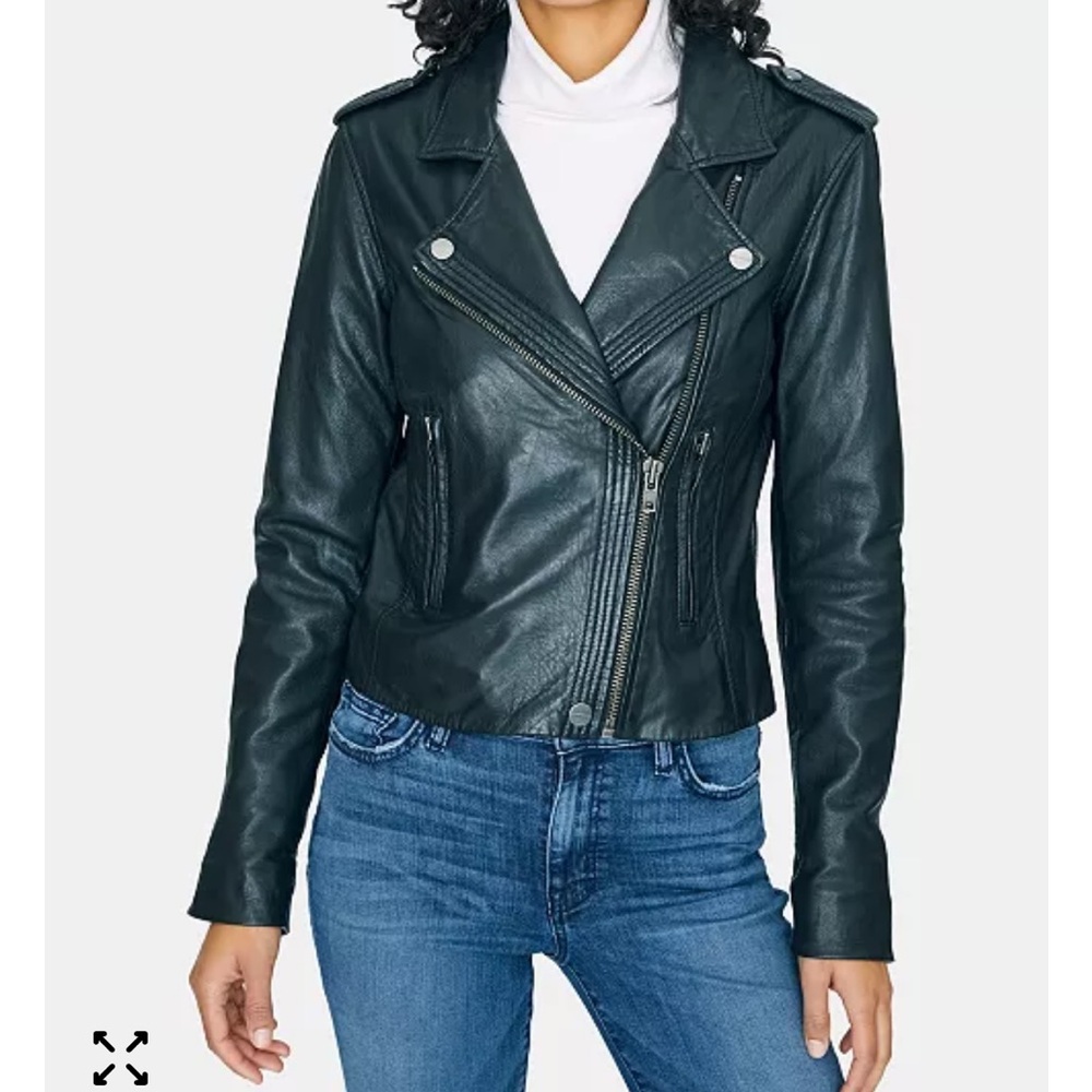 Sanctuary Leather Moto Jacket